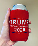 Red Trump 2020 Drink Koozie