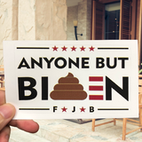 Anyone But Biden Sticker