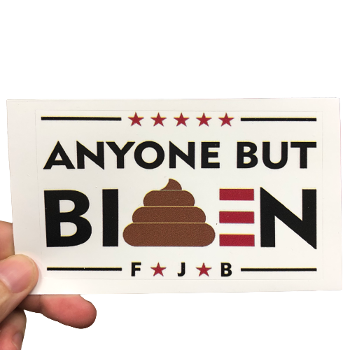 Anyone But Biden Sticker