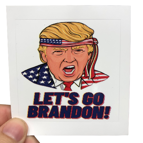 Trump Yelling Let's Go Brandon!