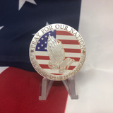 Silver National Prayer Coin - Subscriber Exclusive