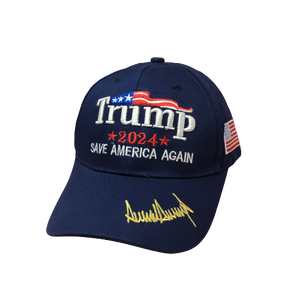 Trump 2024 Save America Again Signature Hat - Subscriber Exclusive