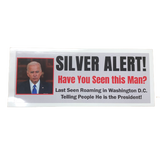 Silver Alert Funny Biden Sticker - Subscriber Exclusive