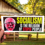 Bernie Sanders Socialism Sticker - Subscriber Exclusive