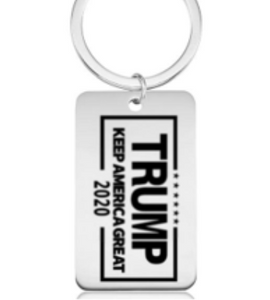 Trump 2020 Stainless Steel Keychain