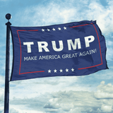 Trump "Make America Great Again" Patriotic House Flag