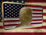 Trump USA Flag Gold Bar - Subscriber Exclusive