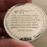 PRO GUN FULL COLOR GOLD & SILVER COLLECTABLE COIN SET