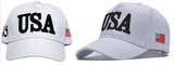 White USA Hat - Subscriber Exclusive