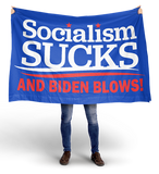 Socialism Sucks and Biden Blows Flag