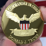 Trump 'Keep America Great' Commemorative Gold Coin -  Text Subscriber Exclusive