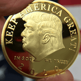 Trump 2020 'Keep America Great' Commemorative Gold Coin - Subscriber Exclusive