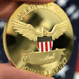 Trump 'Keep America Great' Commemorative Gold Coin -  Text Subscriber Exclusive