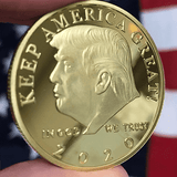 Trump 'Keep America Great' Commemorative Gold Coin -  Text Subscriber Exclusive