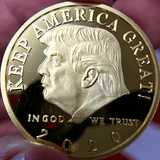 President Trump 2020 'Keep America Great' Re-Election Commemorative Gold Coin [Special Edition]