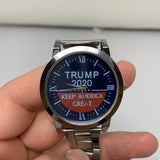 "Keep America Great" Trump Watch - Navy Face