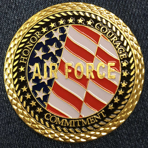 AIR FORCE VETERAN COIN