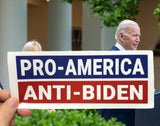 Anti-Biden, Pro-America Sticker