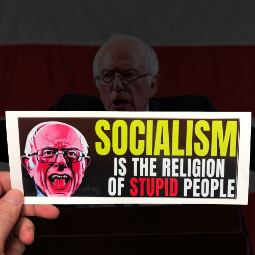 Bernie Sanders Socialism Sticker - Subscriber Exclusive