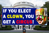 Biden Clown Bumper Sticker