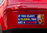 Biden Clown Bumper Sticker