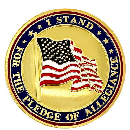 Pledge of Allegiance Coin