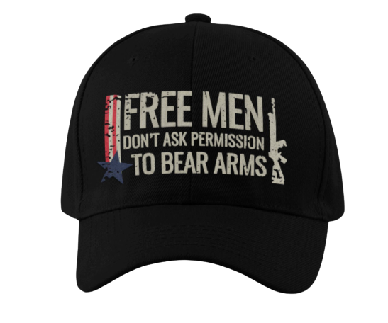 Free Men Bear Arms Hat - Subscriber Exclusive