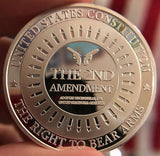 2nd Amendment Collectable Silver Coin - Subscriber Exclusive