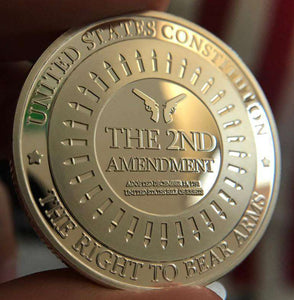 [LIMITED] The Second Amendment "Legacy" Collectable Silver Plated Coin