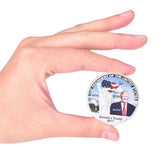 Full Color TRUMP Collectable Silver Coin - Subscriber Exclusive