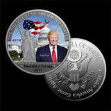 Full Color TRUMP Collectable Silver Coin - Subscriber Exclusive