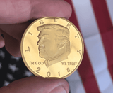 The Donald J. Trump Presidential "Legacy " Gold Coin [LIMITED SUPPLIES]