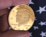 The Donald J. Trump Presidential "Legacy " Gold Coin [LIMITED SUPPLIES]