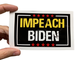 IMPEACH BIDEN Bumper Sticker