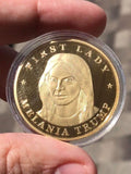 First Lady Melania Trump Commemorative Coin - Gold or Silver or Both