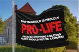 Unapologetically Pro-Life Flag - Subscriber Exclusive