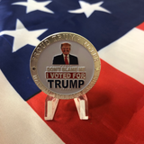 Silver Don't Blame Me, I Voted For Trump Coin - Subscriber Exclusive