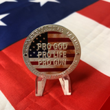 Conservative Values Silver Coin - Subscriber Exclusive