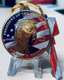 MAGA Gold-Plated Trump Keychain