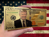 "Trump Bucks" Immitation Gold $5000 Bill - Subscriber Exclusive