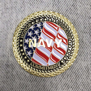 Navy Veteran Coin